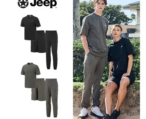 가성비최고 JEEP 남성 24 SUMMER COOL SORONA 반팔 티셔츠 4종 추천상품