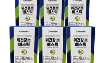 가성비최고 위건강엔 매스틱 6개월분 가격 최저가