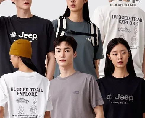 가성비최고 JEEP 남성 24 SUMMER COOL SORONA 반팔 티셔츠 4종 추천상품