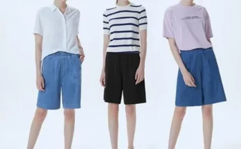 가성비최고 24SS 리오셀 블렌디드 여성 데님 하프팬츠 3종  추천상품