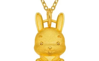 가성비최고  KGAM 24K 순금 다이아컷 클로버 목걸이 가격 최저가
