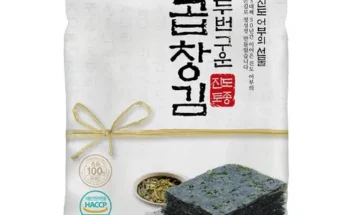 가성비최고 두번구운 곱창김 10매X20봉  가격 최저가
