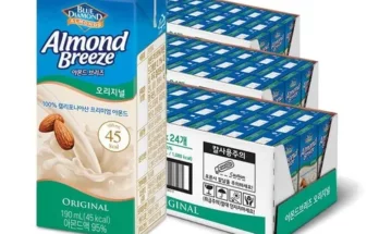 가성비최고 아몬드브리즈 오리지널 190ml 48팩 가격 최저가