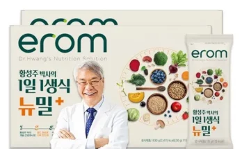 가성비최고 황성주 이롬 생식 뉴밀 플러스 21포 x 3박스쉐이커 추천상품