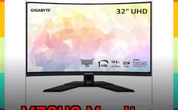 GIGABYTE M32UC: 4K UHD 커브드 게이밍 모니터의 모든 것