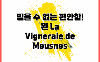 믿을 수 없는 편안함! 묀 La Vigneraie de Meusnes
