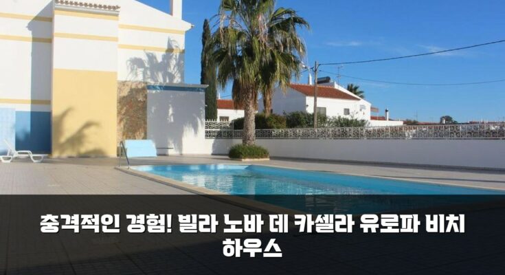 충격적인 경험! 빌라 노바 데 카셀라 유로파 비치 하우스