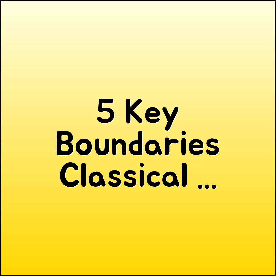 5 Boundaries Between Classical and Quantum Worlds