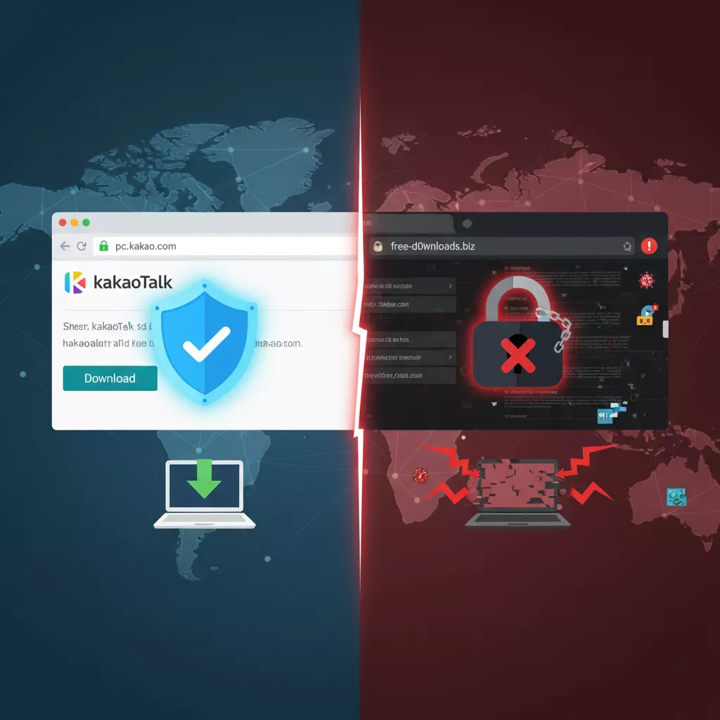 카카오톡 PC 안전 다운로드 방법! 공식 vs 비공식 비교