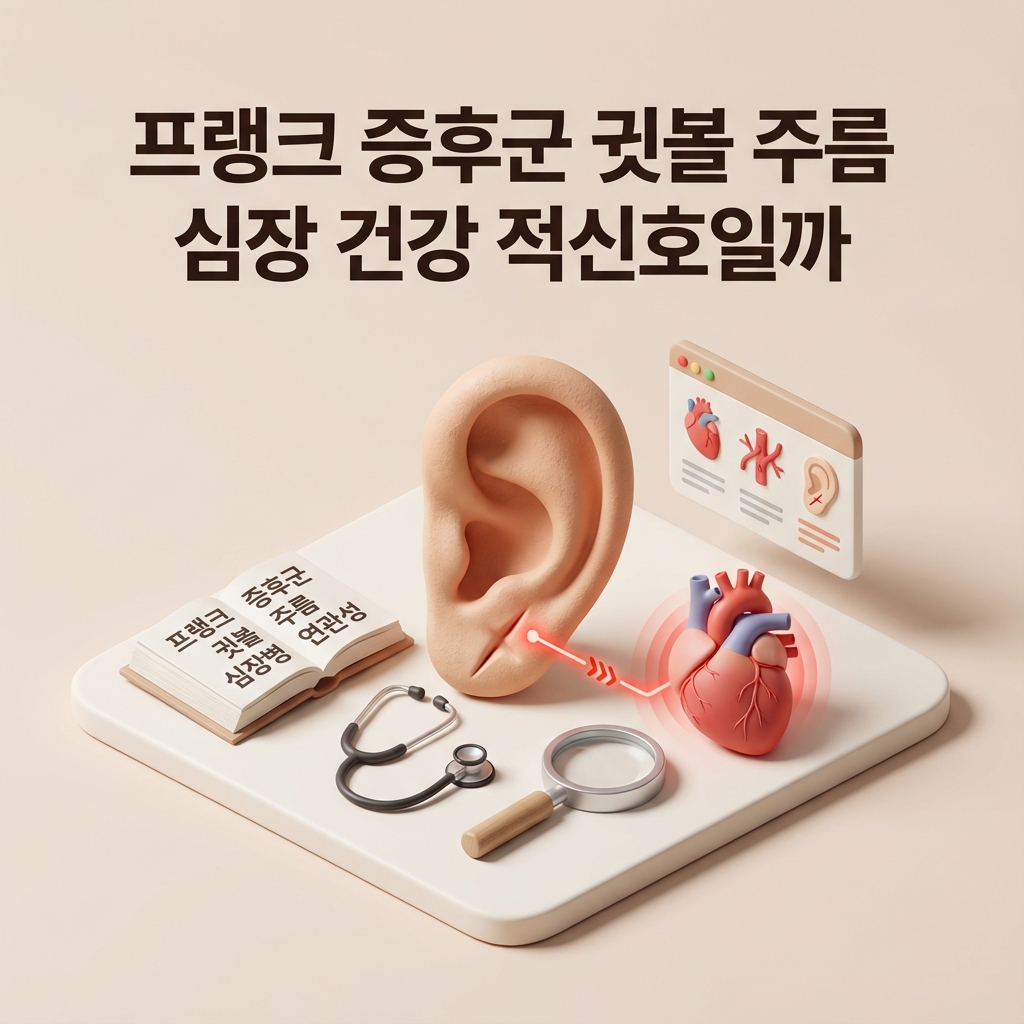 프랭크 증후군 귓볼 주름 심장 건강 적신호일까