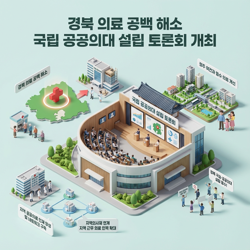 경북 의료 공백 해소 국립 공공의대 설립 토론회 개최