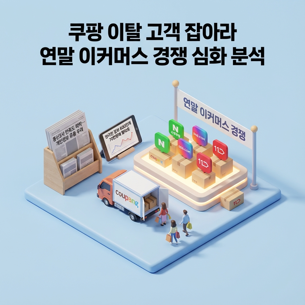 쿠팡 이탈 고객 잡아라 연말 이커머스 경쟁 심화 분석