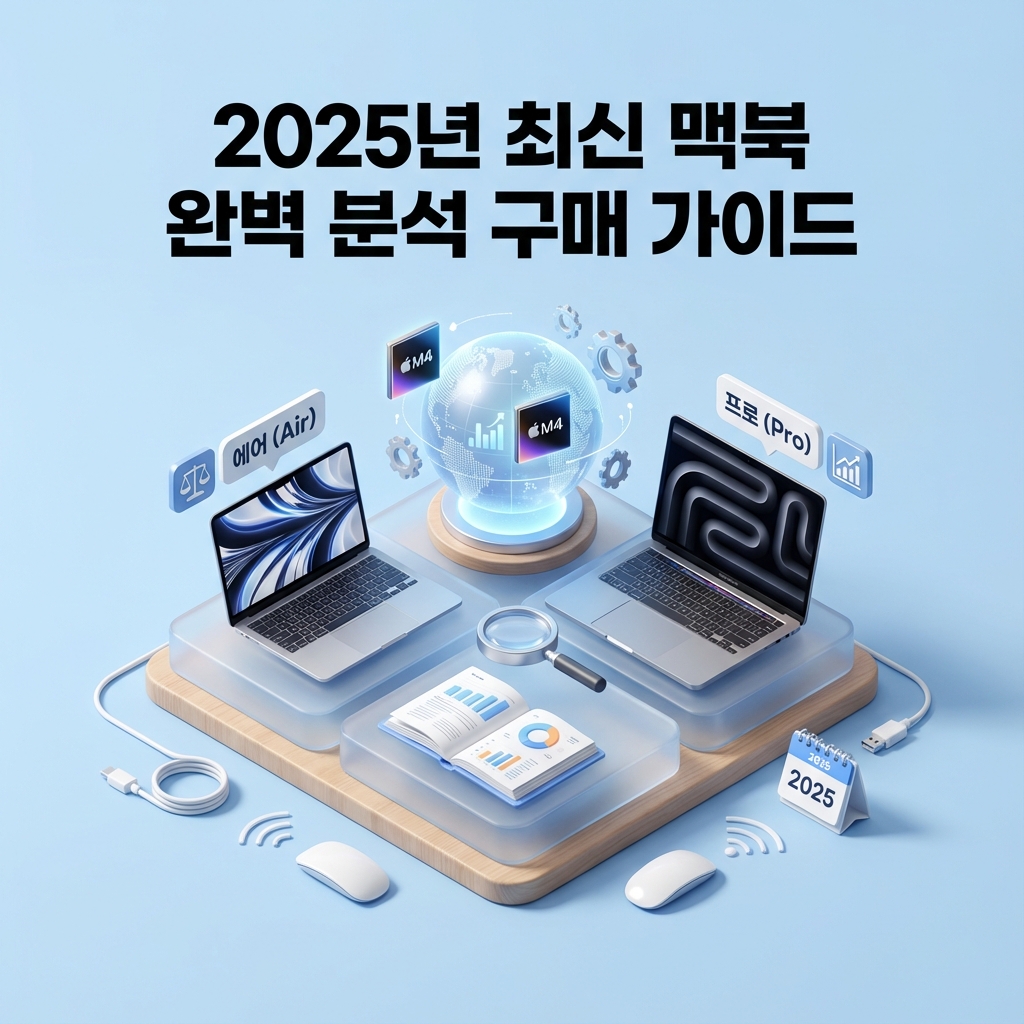 2025년 최신 맥북 완벽 분석 구매 가이드