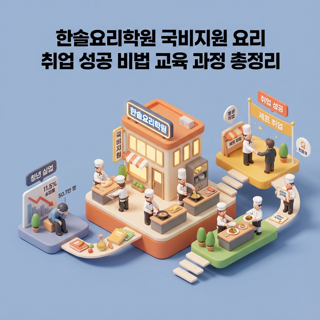 한솔요리학원 국비지원 요리 취업 성공 비법 교육 과정 총정리 한솔요리학원 국비지원 요리 취업 성공 비법 교육 과정 총정리