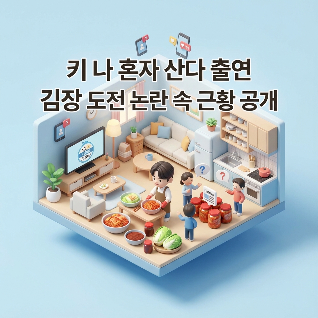 키 나 혼자 산다 출연 김장 도전 논란 속 근황 공개 키 나 혼자 산다 출연 김장 도전 논란 속 근황 공개