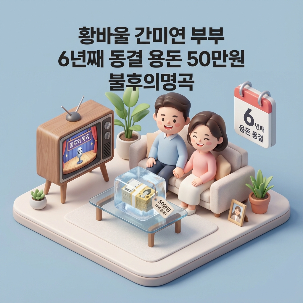 황바울 간미연 부부 6년째 동결 용돈 50만원 불후의명곡