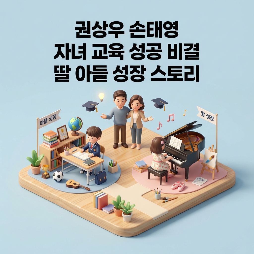 권상우 손태영 자녀 교육 성공 비결 딸 아들 성장 스토리