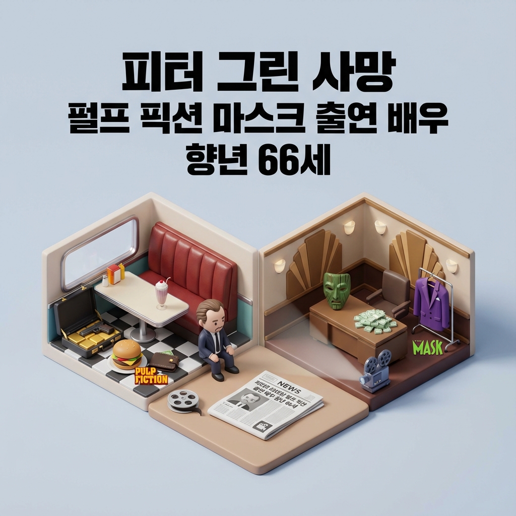 피터 그린 사망 펄프 픽션 마스크 출연 배우 향년 66세