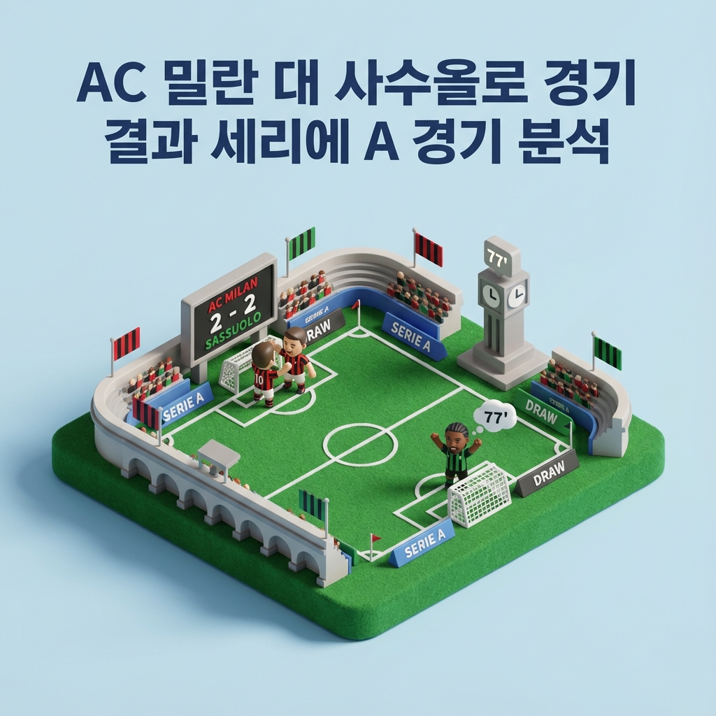 AC 밀란 대 사수올로 경기 결과 세리에 A 경기 분석 AC 밀란 대 사수올로 경기 결과 세리에 A 경기 분석