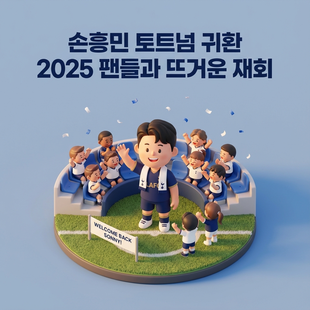 손흥민 토트넘 귀환 2025 팬들과 뜨거운 재회 손흥민 토트넘 귀환 2025 팬들과 뜨거운 재회