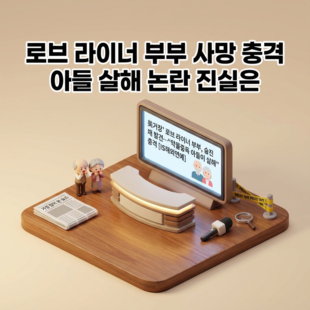 로브 라이너 부부 사망 충격 아들 살해 논란 진실은 로브 라이너 부부 사망 충격 아들 살해 논란 진실은