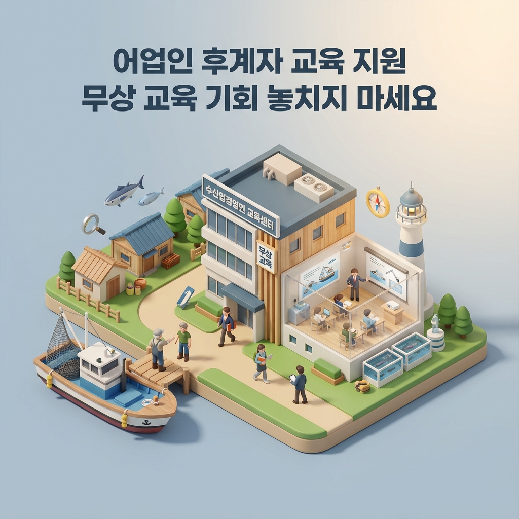 어업인 후계자 교육 지원 무상 교육 기회 놓치지 마세요