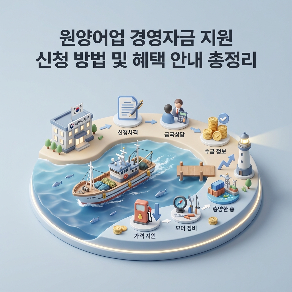 원양어업 경영자금 지원 신청 방법 및 혜택 안내 총정리