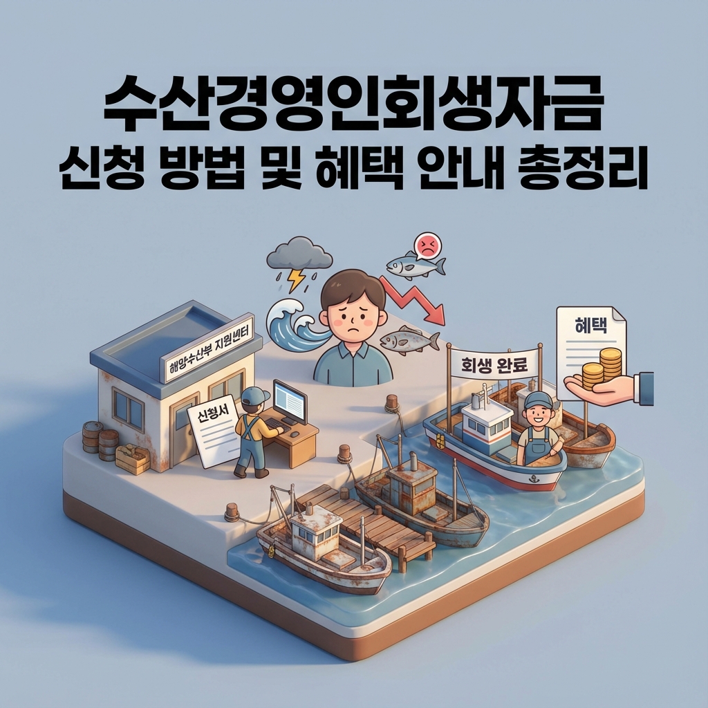 수산경영인회생자금 신청 방법 및 혜택 안내 총정리