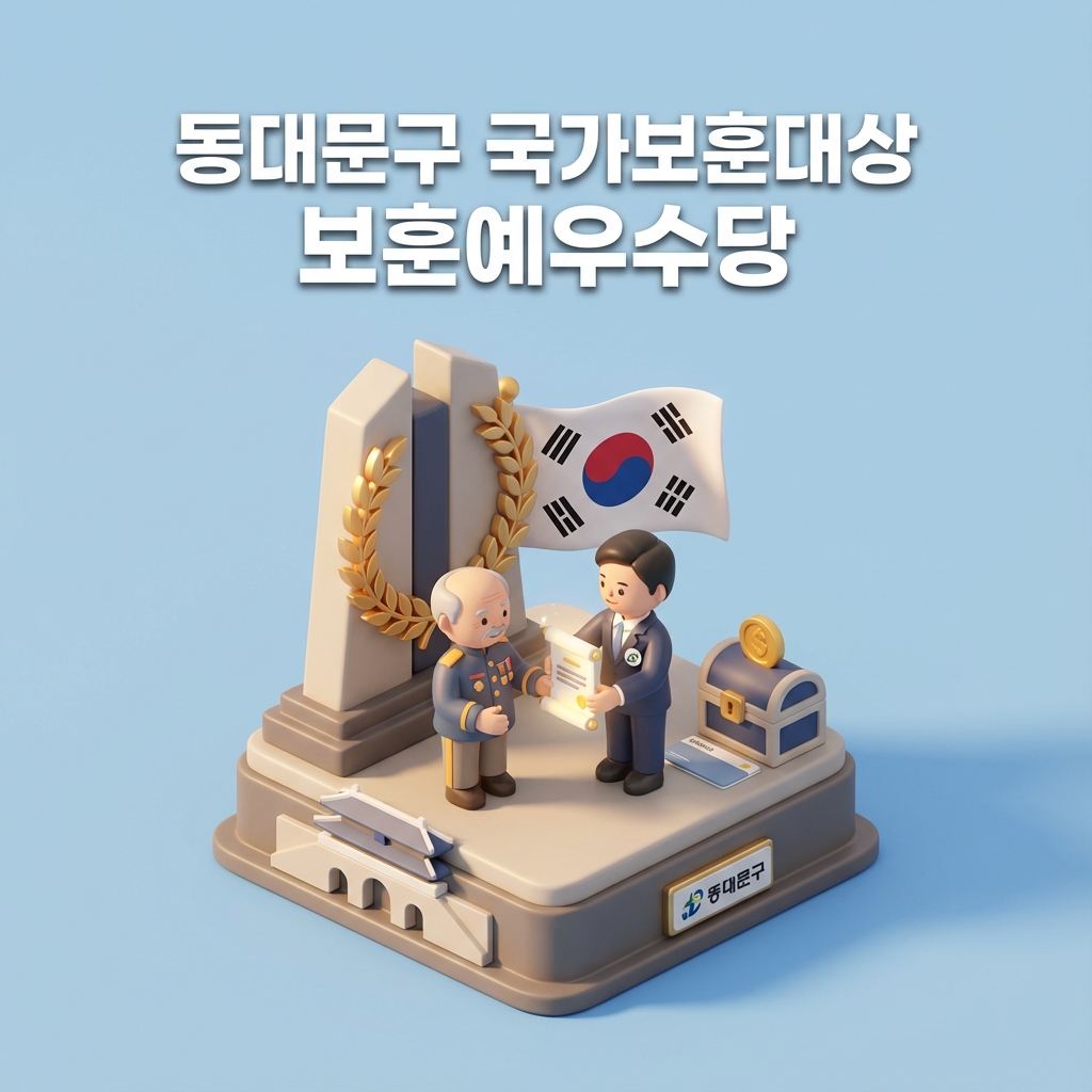 동대문구 보훈예우수당 국가보훈대상자 지원 신청 방법 완벽 안내