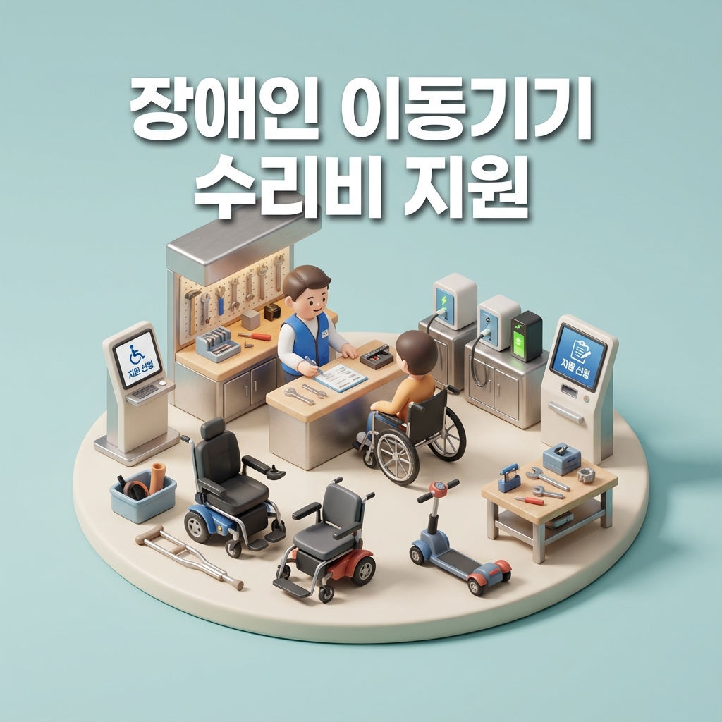 노원구 장애인 이동기기 수리비 지원 2026년 최신 정보