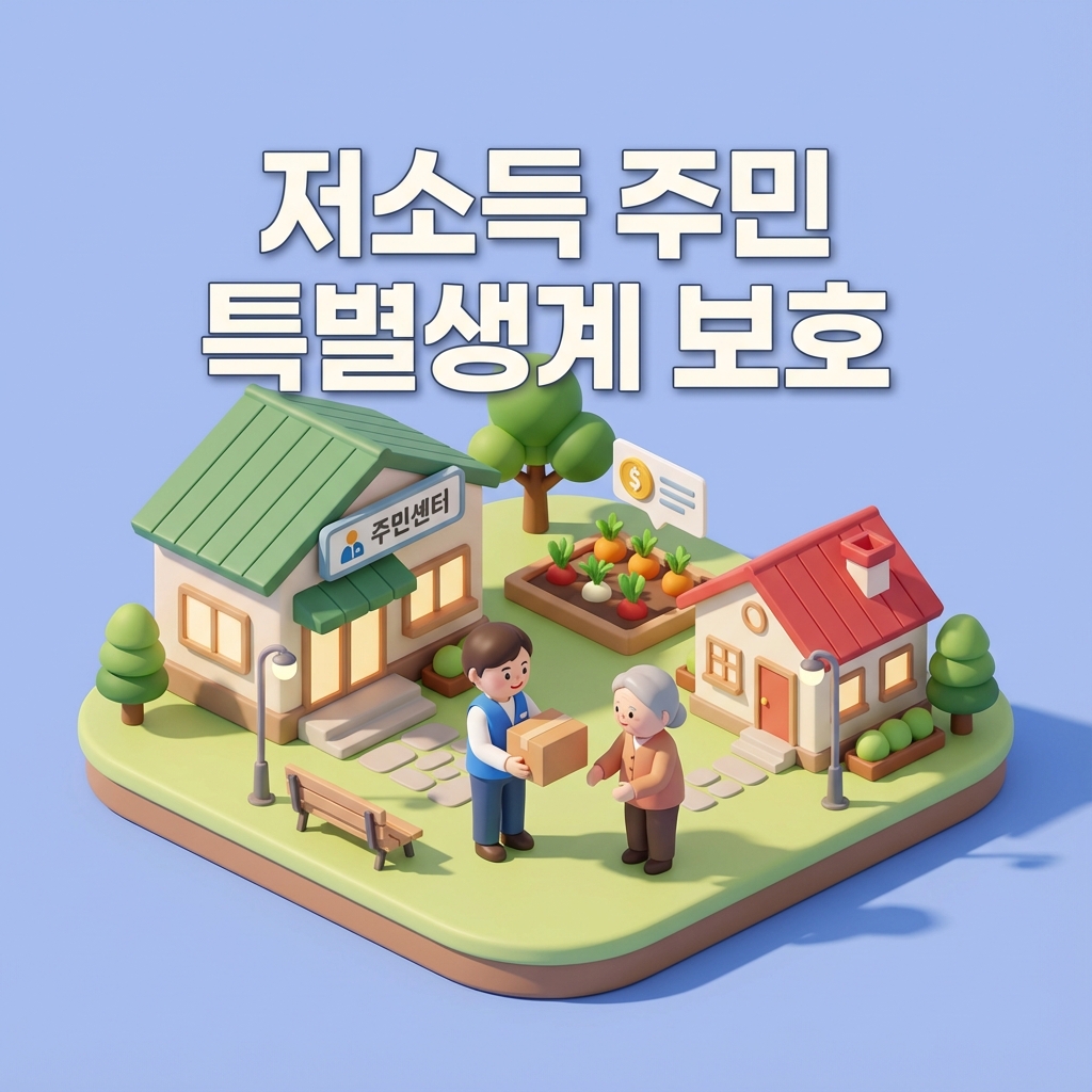 갑작스런 위기? 마포구 저소득 주민 특별생계 보호로 다시 일어서세요