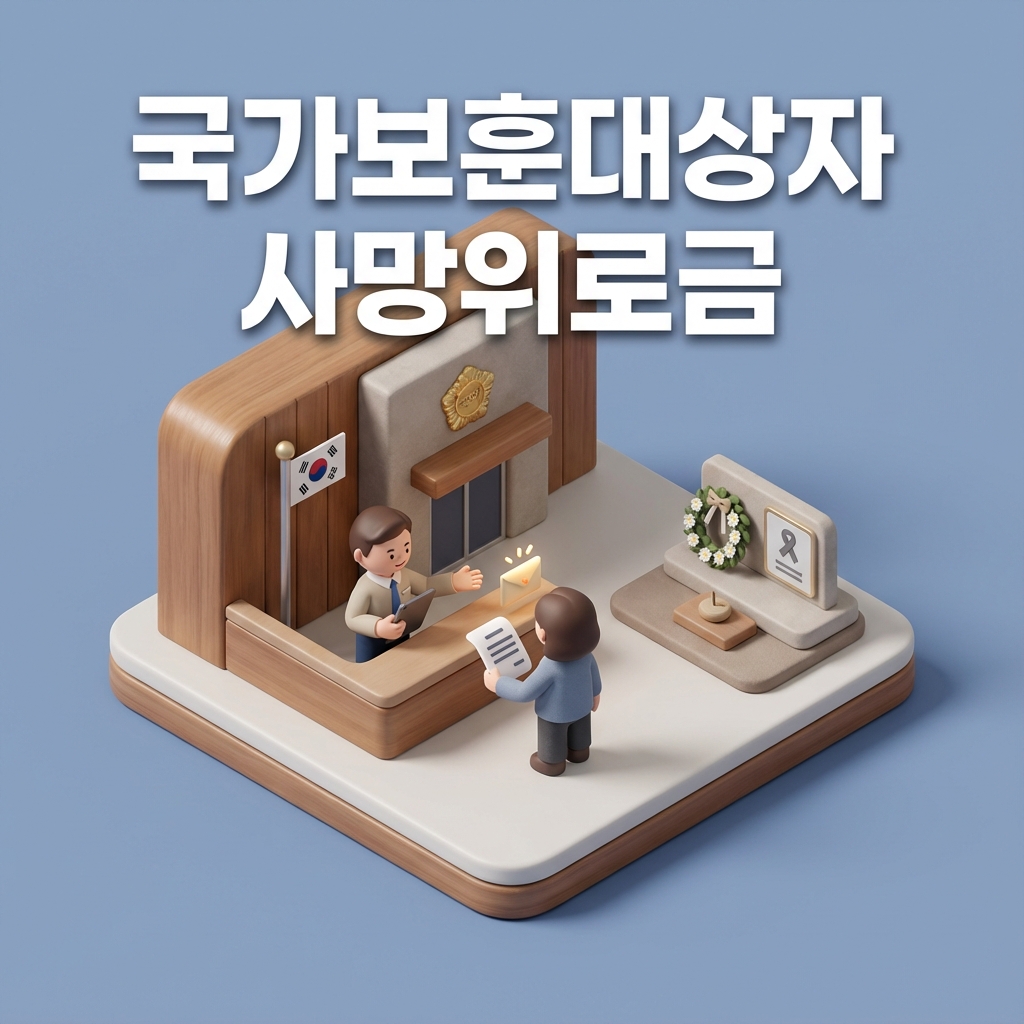 국가보훈대상자 사망위로금 관악구에서 유족에게 드리는 따뜻한 위로