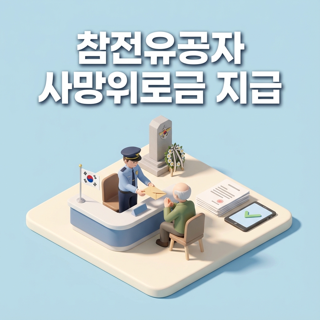 부산 중구 참전유공자 사망위로금 지원 유족 신청 방법