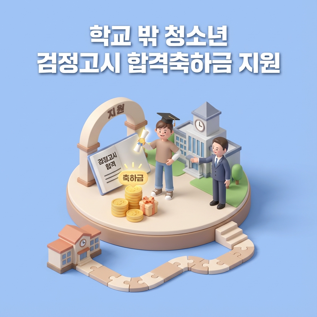 해운대구 학교 밖 청소년 검정고시 합격축하금 30만원 지원