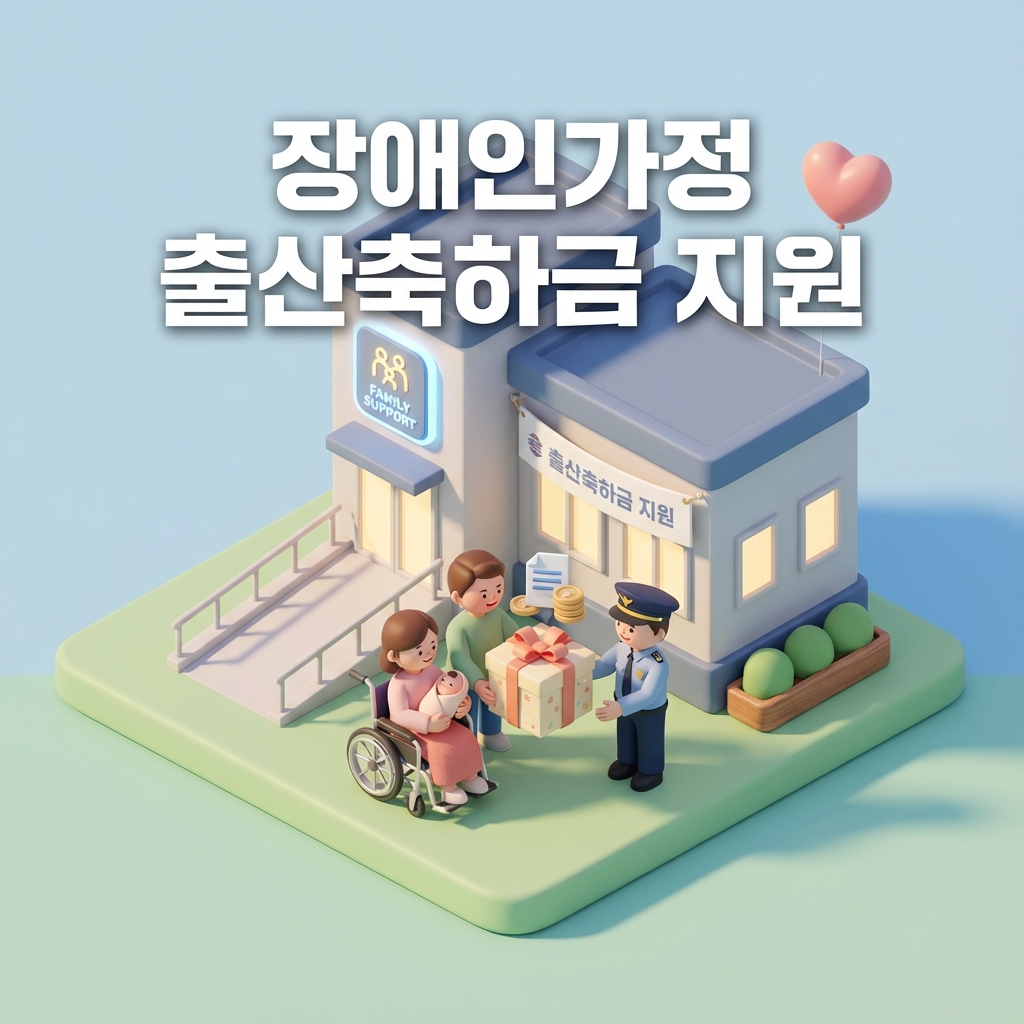 대구 달성군 장애인가정 출산축하금 현금 지원 상세 가이드