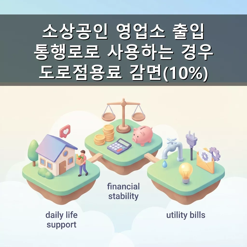 종로구 소상공인 도로점용료 10% 감면 2025년 혜택 놓치지 마세요