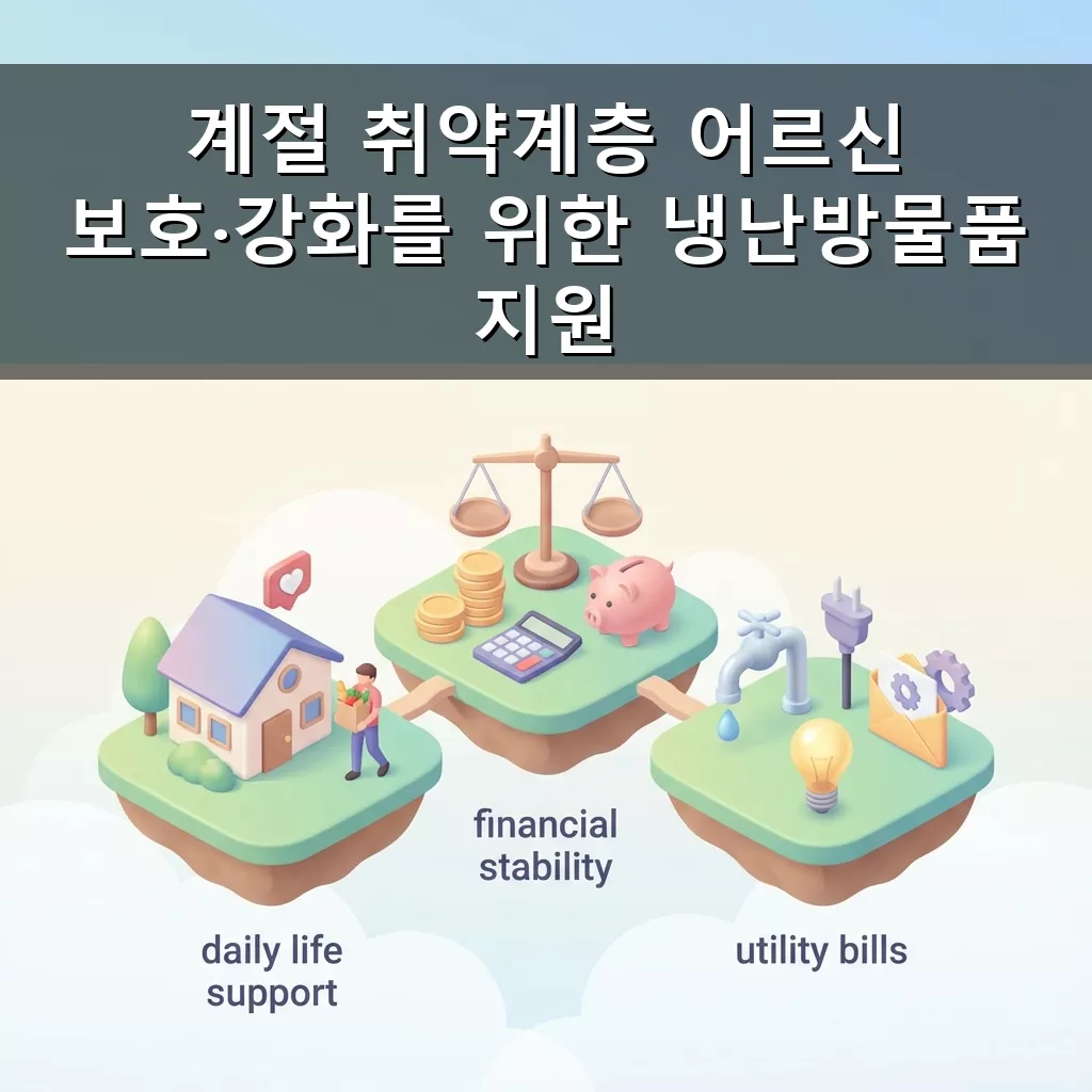 종로구 어르신 냉난방 지원 2026년 최신 정보 저소득층 지원 혜택