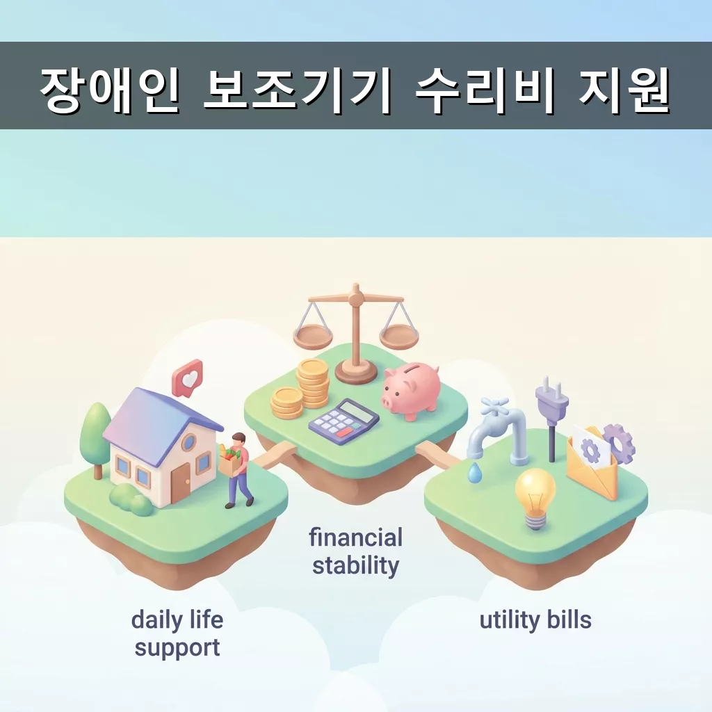 강북구 장애인 보조기기 수리비 지원 2025 휠체어 보청기 혜택