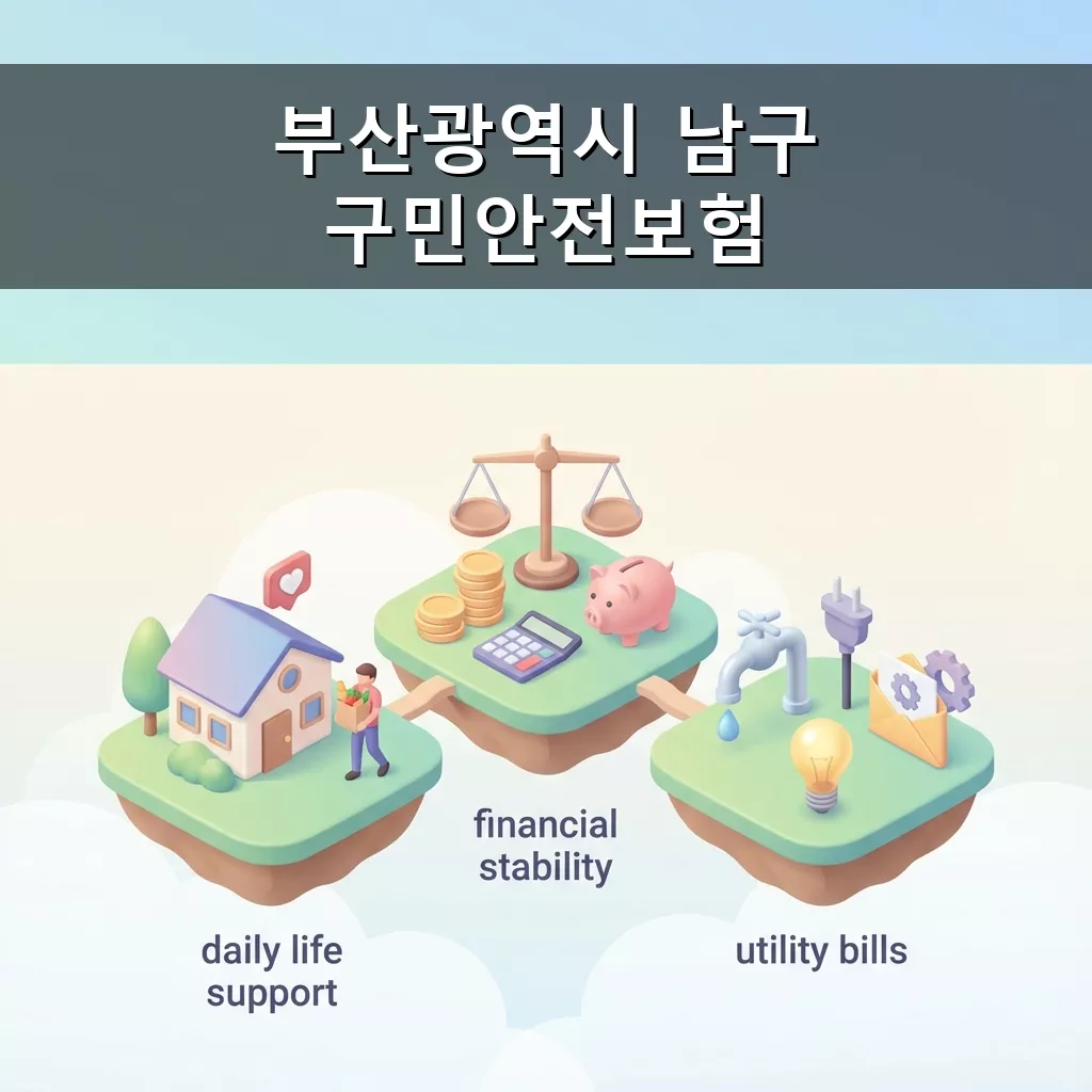 부산광역시 남구 구민안전보험 신청 방법 및 혜택 안내 총정리