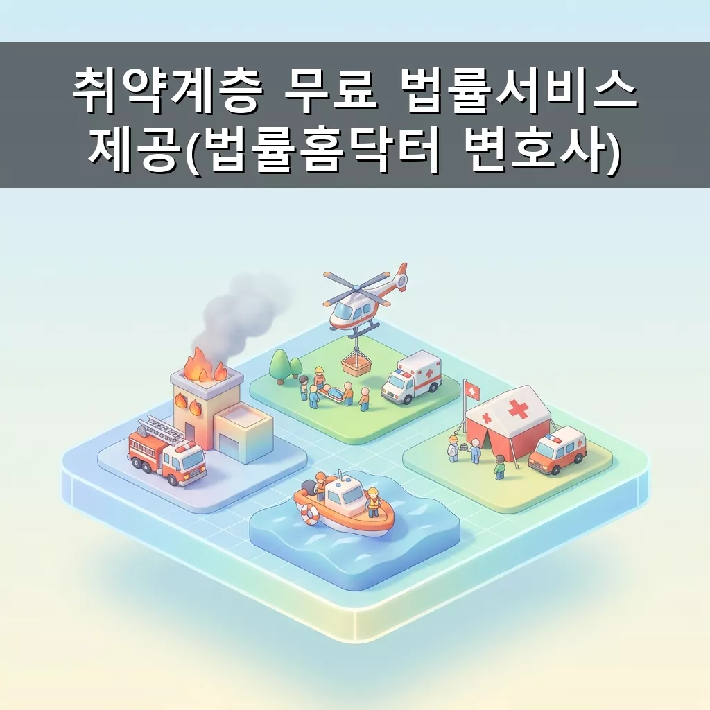 취약계층 위한 무료 법률 서비스 법률홈닥터 변호사 완벽 활용법