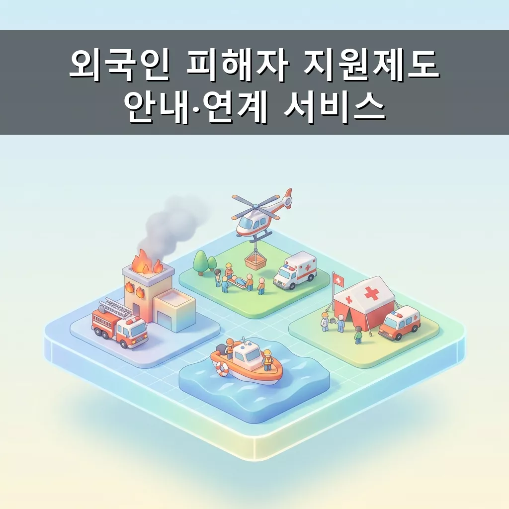 외국인 피해자 지원 경찰청 도움센터 법률 상담 및 피해 구조