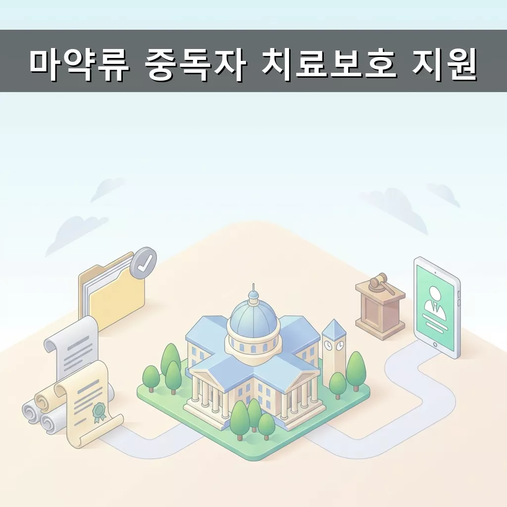 마약류 중독 치료 지원 2026년 최신 정보 판별검사 및 치료보호 비용