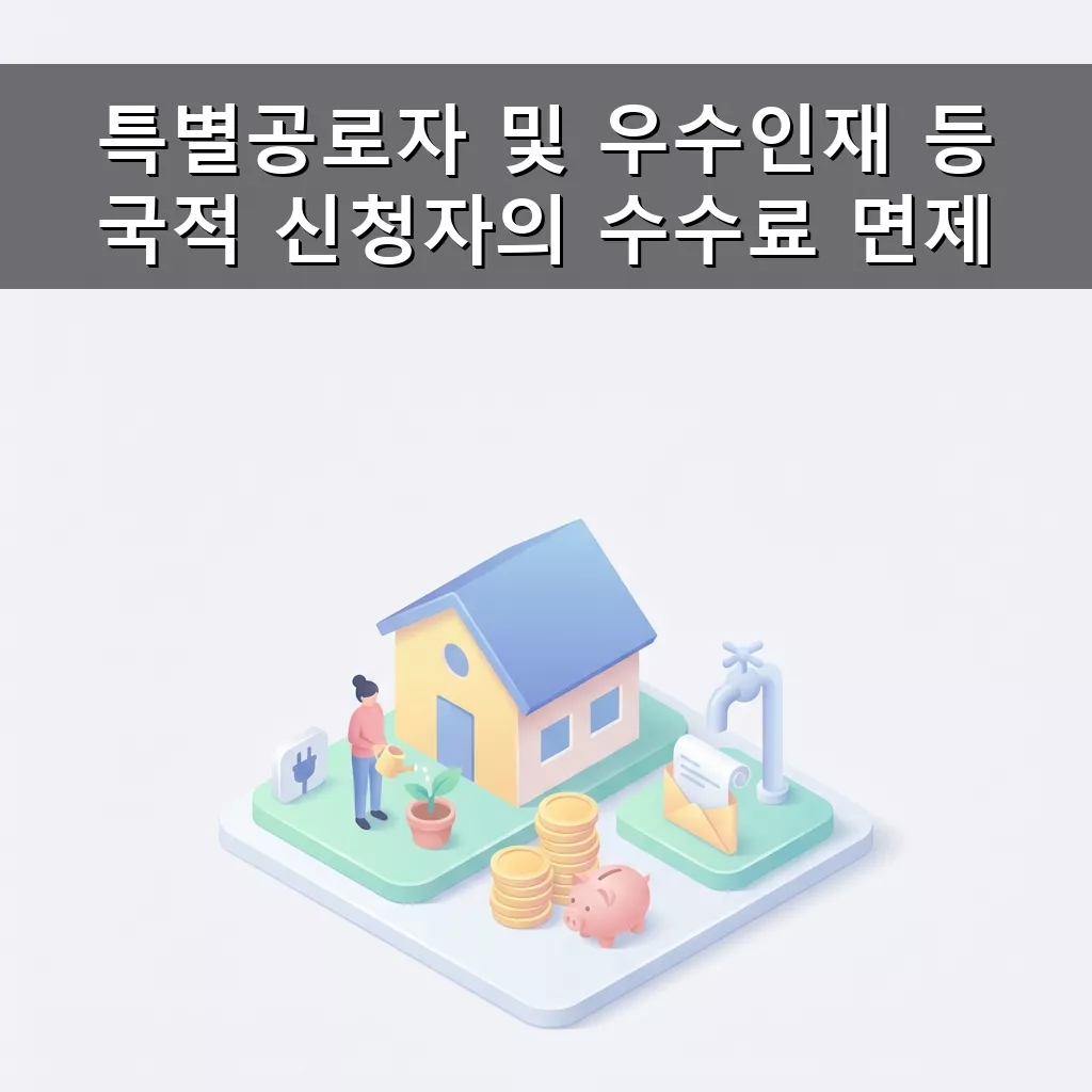 특별공로자 우수인재 국적 취득 수수료 면제 완벽 가이드 (2026년) 특별공로자 우수인재 국적 취득 수수료 면제 완벽 가이드 (2026년)