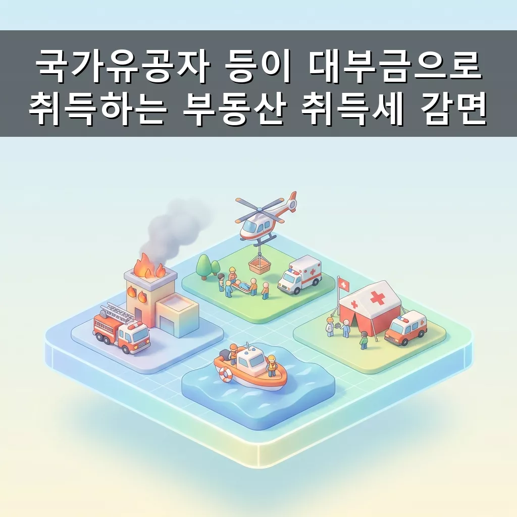 국가유공자 부동산 취득세 감면 2026년 혜택 대상 요건 신청 방법