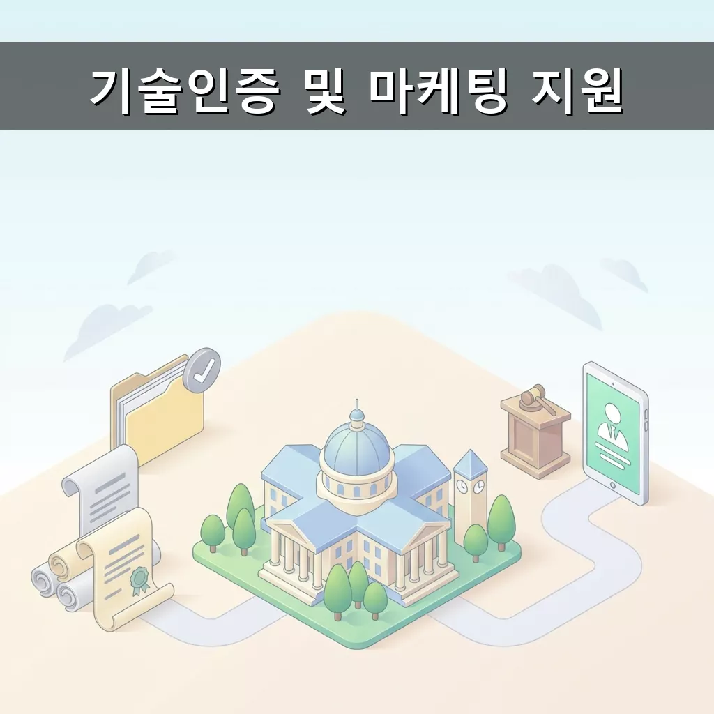 장애인기업 인증 마케팅 지원금 80% 현금 지원 3월 마감