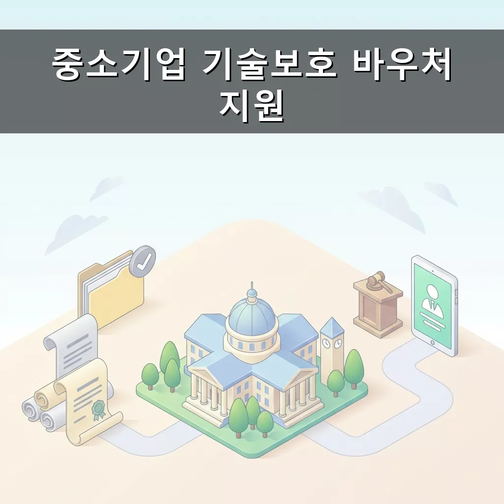 중소기업 기술보호 바우처 지원 2025년 기술 지키고 성장 기회 잡으세요