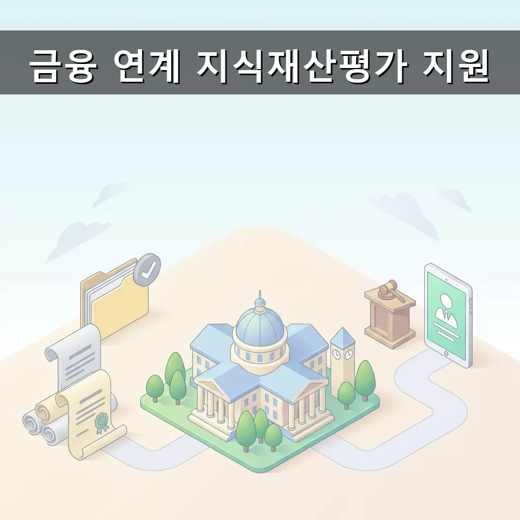 혁신 IP 금융 지원 지식재산 가치평가로 사업 성공 날개 달기