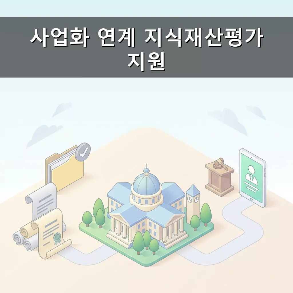 사업화 성공 지름길 지식재산평가 지원으로 기술 경쟁력 UP