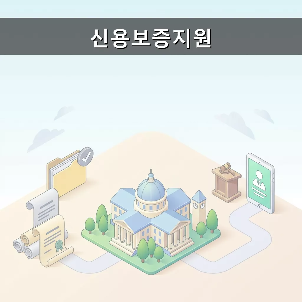 고용노동부 신용보증지원 근로자 융자 생계비 지원받는 방법