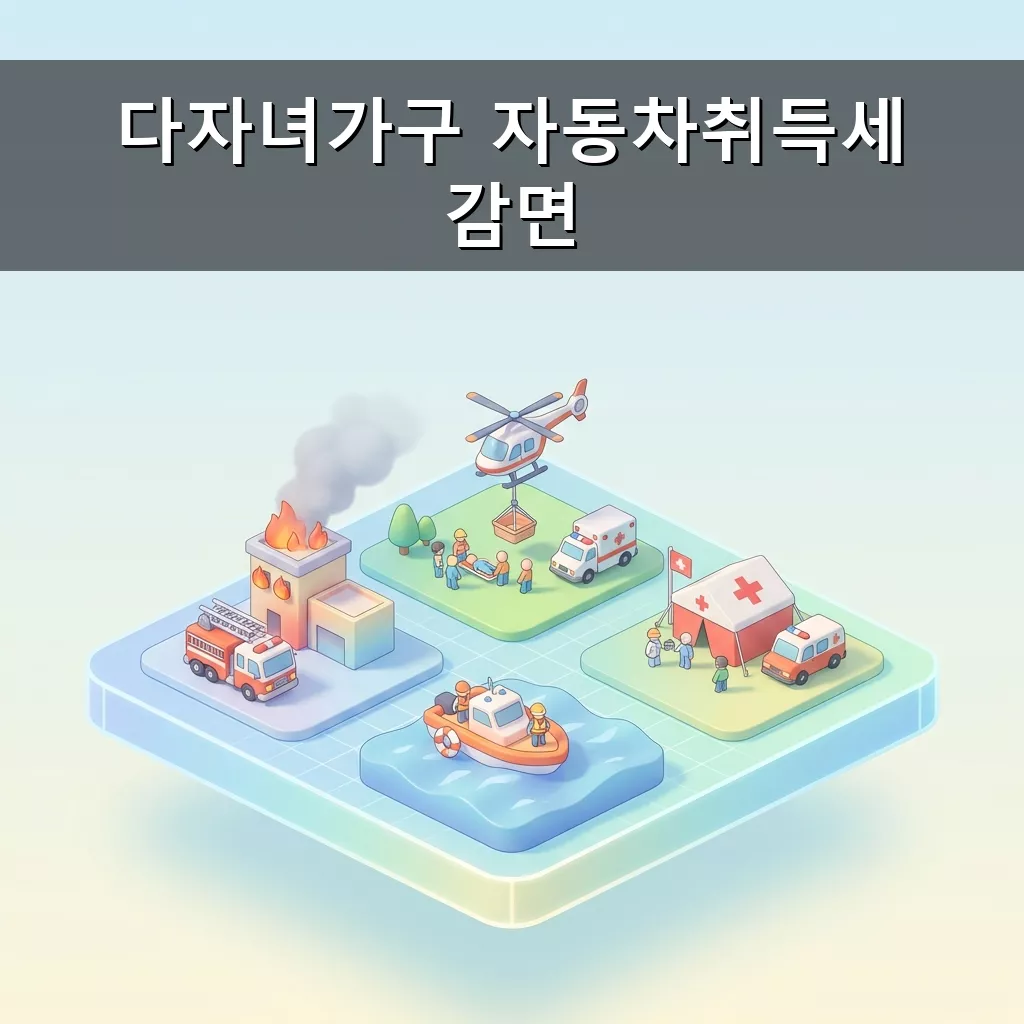 2027년 다자녀 자동차 취득세 감면 대상 내용 신청 완벽 가이드